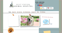 Desktop Screenshot of geiststationanimal.com